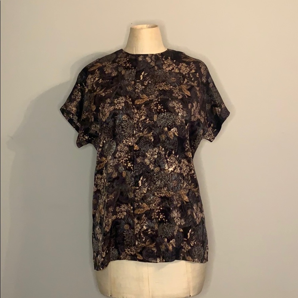 Vintage Paisley Blouse